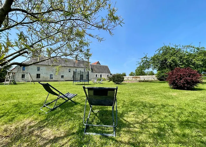 בית נופש Omaha 3 Etoiles - La Ferme Delaunay Saint-Come-du-Mont