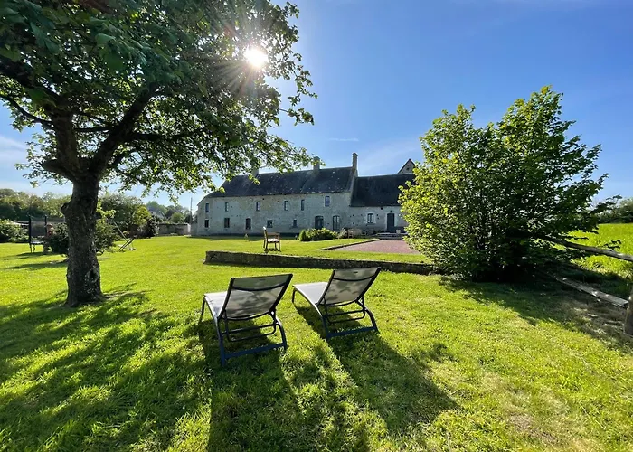 Omaha 3 Etoiles - La Ferme Delaunay בית נופש Saint-Come-du-Mont